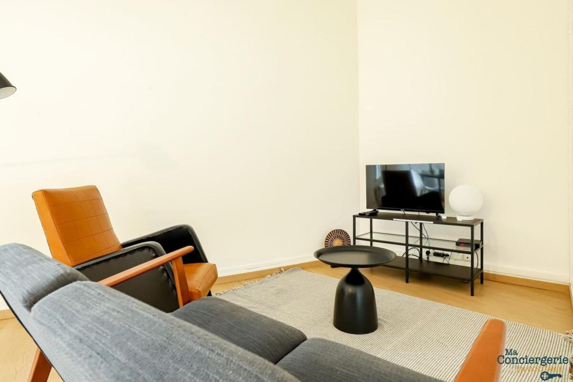 Fac 6 Vue Garonne - Tram- Parking Apartment Toulouse Bagian luar foto